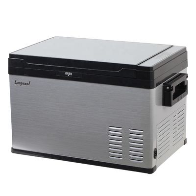 Congelatore per auto solare da 25L per campeggio Congelatore a porta singola Refrigeratore portatile a doppia corrente