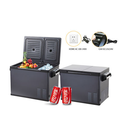 30L/40L/50L frigorifero per auto portatile con doppio controllo della temperatura e compressore da 45W