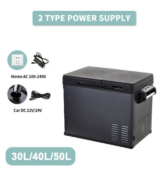 Frigorifero portatile per camion senza CFC 50L Grande capacità DC 12V 24V Freezer per auto