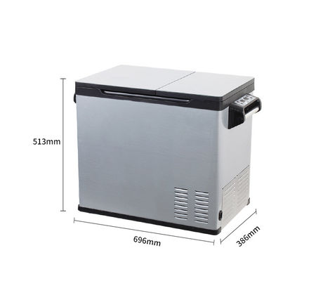 Frigorifero per auto a doppia temperatura 50L perfetto per il picnic e per la casa