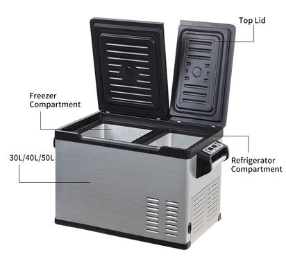 Frigorifero cosmetico portatile 12V 24V 220V mini frigorifero per campeggio frigorifero frigorifero