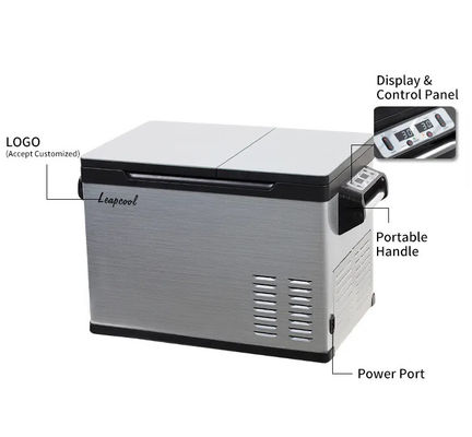 Frigorifero cosmetico portatile 12V 24V 220V mini frigorifero per campeggio frigorifero frigorifero