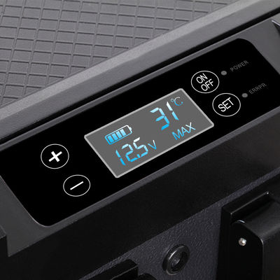 Frigorifero di design meccanico nero di grande capacità certificato CE RoHS FCA per esterni