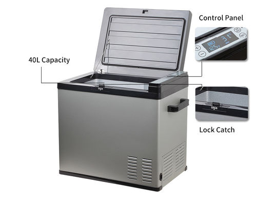 DC12V 40L Mini frigoriferi auto Freezer Pesca all'aperto Campeggio Compressore frigorifero