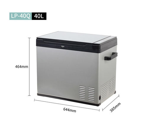 DC12V 40L Mini frigoriferi auto Freezer Pesca all'aperto Campeggio Compressore frigorifero