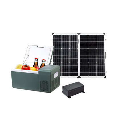 Frigorifero da viaggio Carica solare e batteria al litio integrata 40L Frigorifero auto