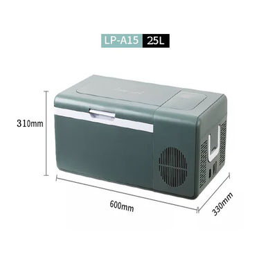 LEAPCOOL Mini 25L refrigeratore per auto 12V/24V Isolamento solare C5H10/C-Pentano