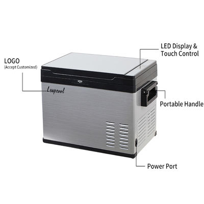 Display a luce a LED 12V 240v Portatile Campeggio Climatizzatore elettrico Scatola frigorifero Auto Frigorifero fresco e caldo